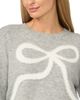 Cece CeCe Eyelash Bow Crewneck Sweater - 3