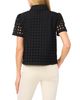Cece CeCe Eyelet Short Sleeve Shirt - 2