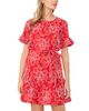 Cece CeCe Eyelet Tie Waist Mini Dress - 3