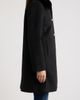 CeCe CeCe Faux Fur Collar Single Breasted Coat - 4