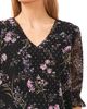 CeCe CeCe Floral Clip Dot Chiffon Top - 3