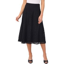 CeCe CeCe Floral Lace Skirt