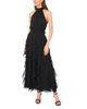 Cece CeCe Halter Cascading Ruffle Maxi Dress - 2
