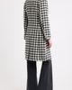 CeCe CeCe Houndstooth Single Breasted Coat - 2