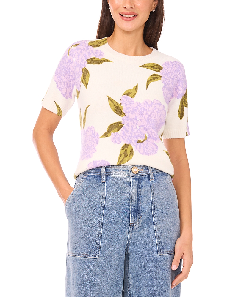 CeCe CeCe Hydrangea Sweater