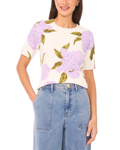 CeCe CeCe Hydrangea Sweater