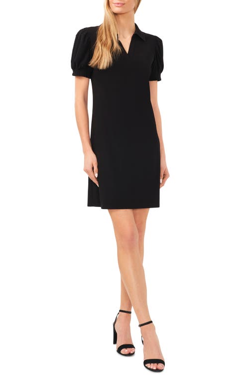 CeCe CeCe Knit Polo Minidress