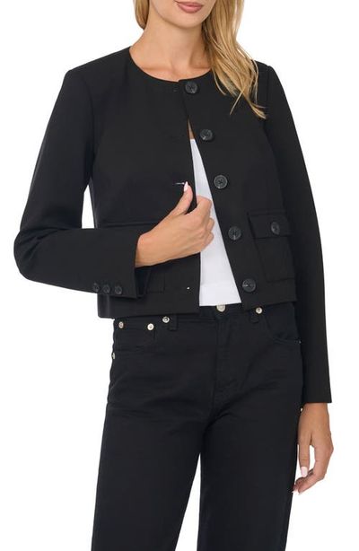 CeCe CeCe Lady Jacket with Patch Pockets