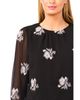 Cece CeCe Long Sleeve Smocked Cuff Crewneck Blouse - 3