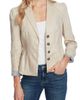 CeCe CeCe Peplum Linen Jacket - 1