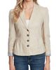 CeCe CeCe Peplum Linen Jacket - 4