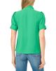 Cece CeCe Puffed Sleeve Picot Trim Blouse - 2
