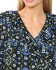 CeCe CeCe Ruffled V-Neck Crepe Top - 3