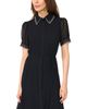 Cece CeCe Scallop Edge Midi Shirtdress - 3