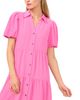 Cece CeCe Short Sleeve Tiered Maxi Shirt Dress - 3