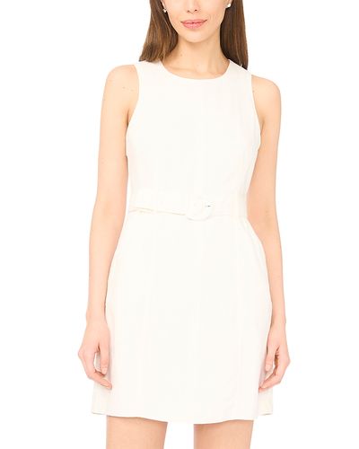 Cece CeCe Sleeveless Belted Mini Dress