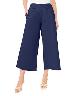 Cece CeCe Smock Waist Pull On Pants