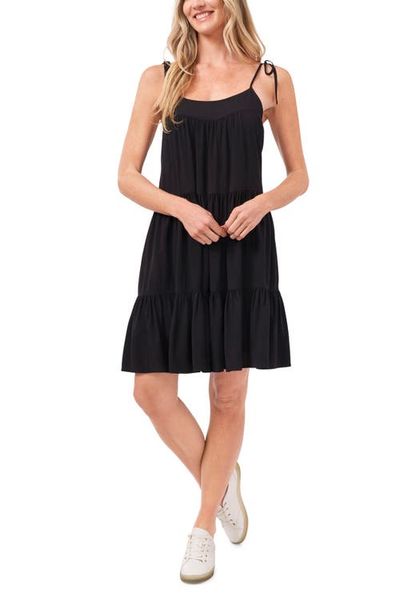 CeCe CeCe Tiered Ruffle Minidress