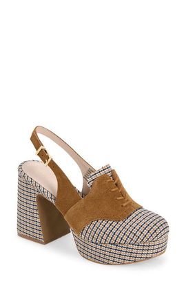Cecelia New York Cecelia New York Peace Slingback Platform Pump