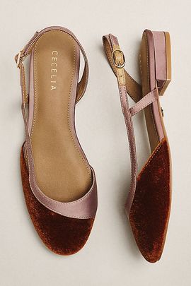 Cecelia New York Heidi Slingback Flats