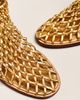 Cecelia New York Never Metallic Woven Boots - 4