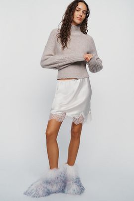 Cecelia New York Sonia Shag Ankle Boots