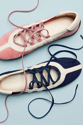 Cecelia New York Willa Lace-Up Flats