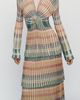 Cecilia Prado Deep V Tiered Maxi Dress - 2