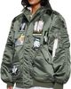 Cecilie Bahnsen Cecilie Bahnsen Alpha Industries x Cecilie Bahnsen Green N-2B Bomber Jacket - 4