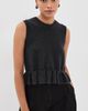 Cecilie Bahnsen Cecilie Bahnsen Bill Vest Charcoal Grey - 2