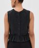 Cecilie Bahnsen Cecilie Bahnsen Bill Vest Charcoal Grey - 3
