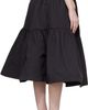 Cecilie Bahnsen Cecilie Bahnsen Black CBcai Midi Skirt - 3