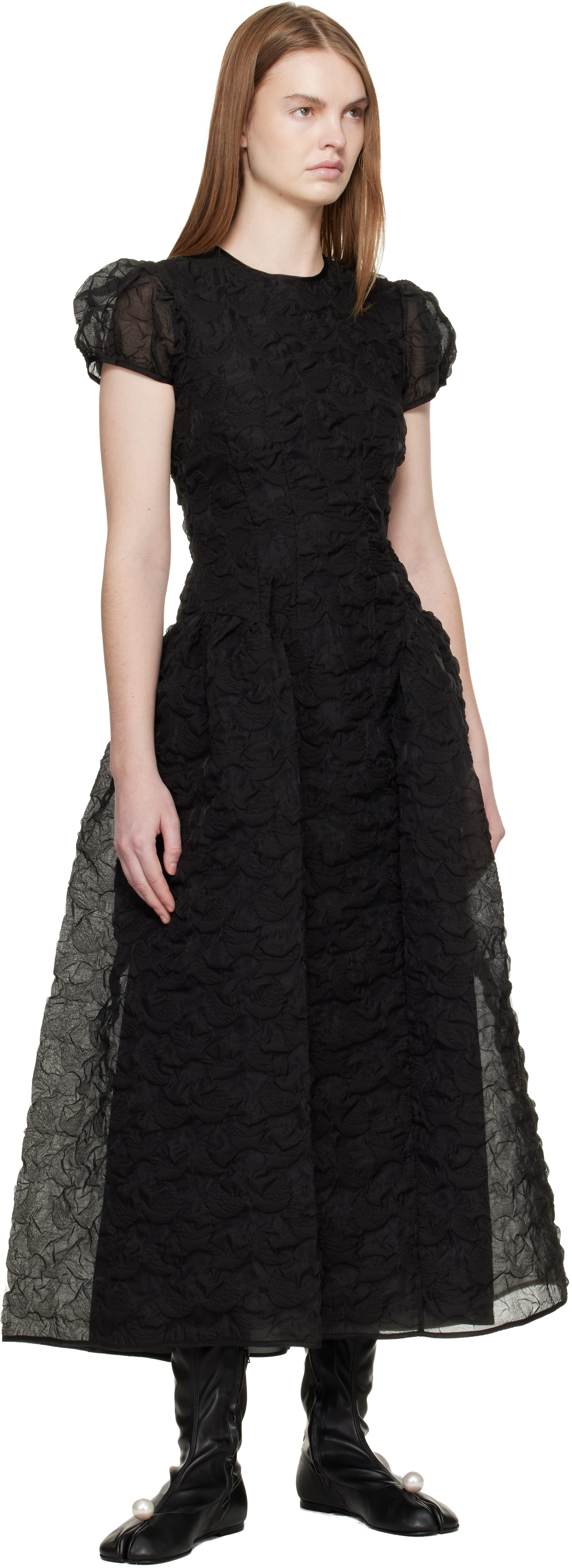 Cecilie Bahnsen - Black CBcleopatra Midi Dress