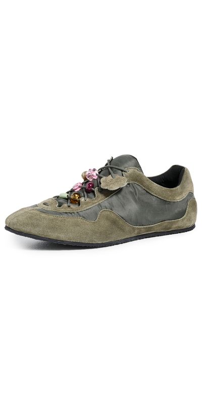 Cecilie Bahnsen Cecilie Bahnsen Blaise Sneakers Olive