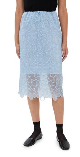 Cecilie Bahnsen Cecilie Bahnsen Bria Skirt Light Blue