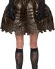 Cecilie Bahnsen Cecilie Bahnsen Brown The North Face Edition Floral Down Miniskirt - 1