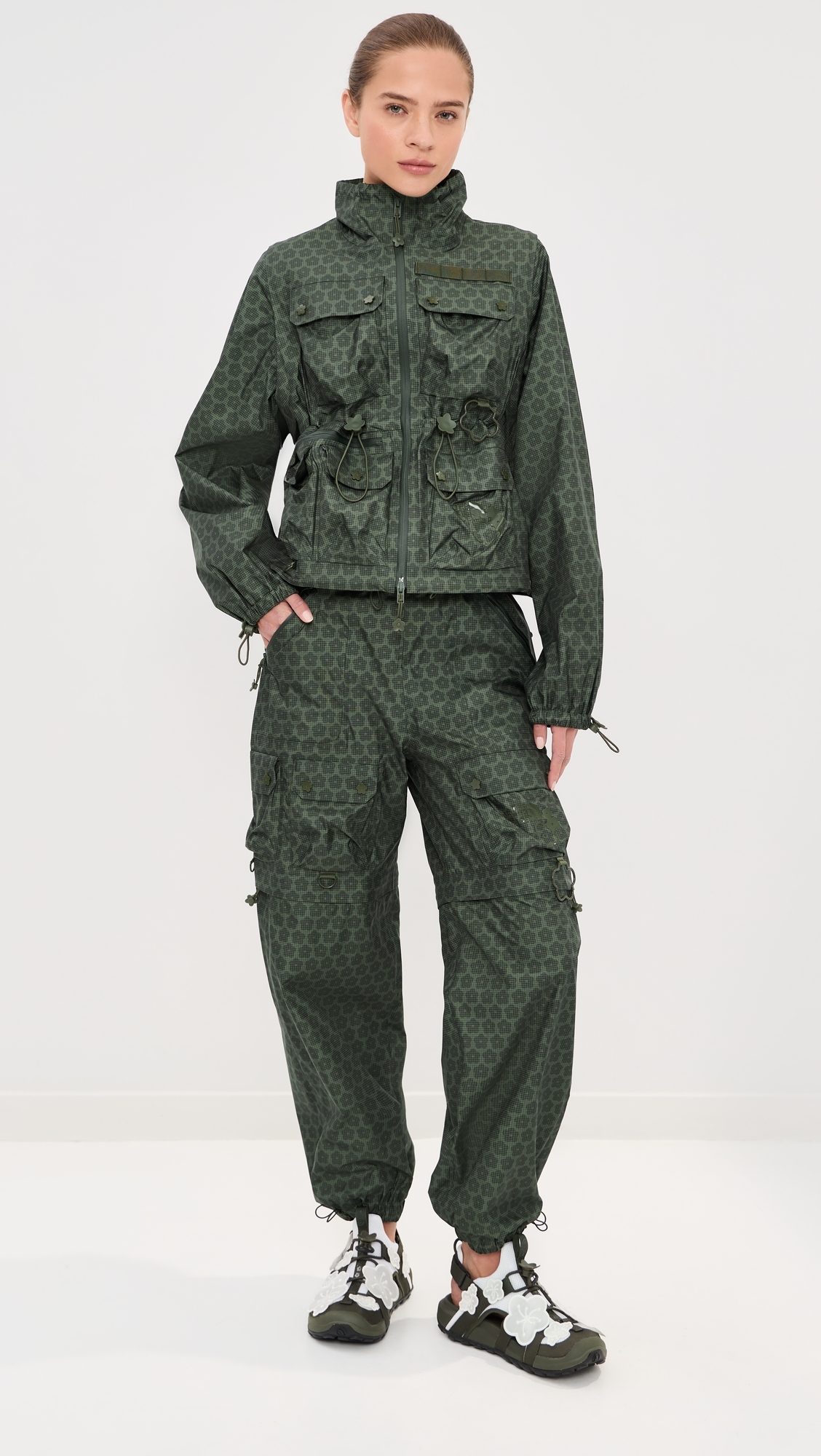 Cecilie Bahnsen - X The North Face Convertible Pants Forest Night