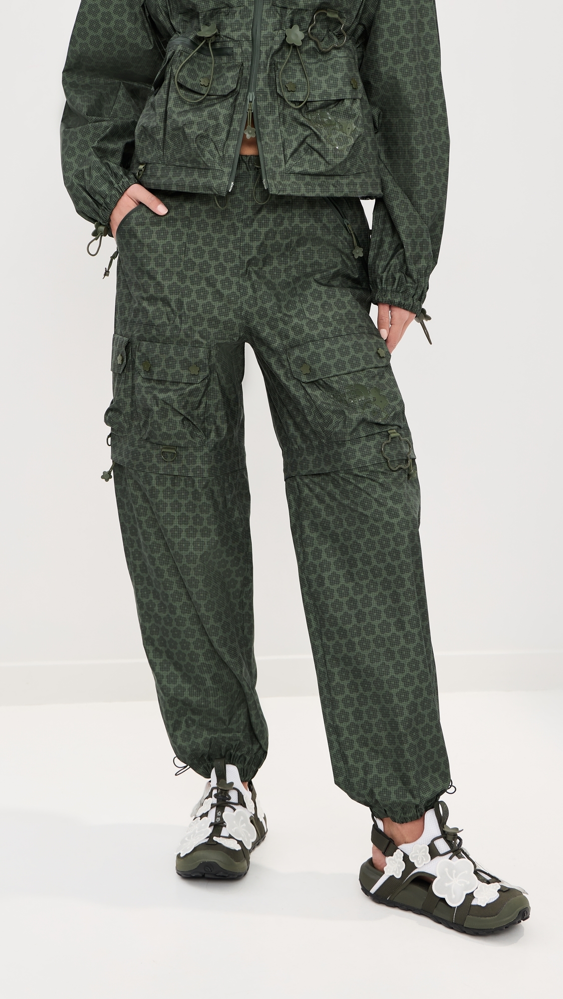 Cecilie Bahnsen - X The North Face Convertible Pants Forest Night