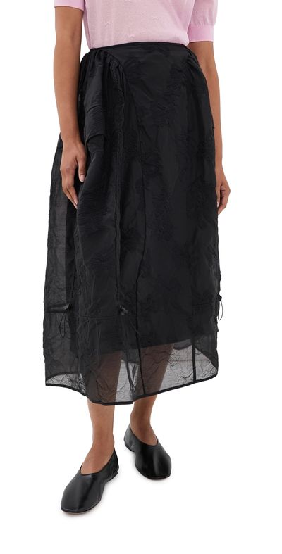 Cecilie Bahnsen Cecilie Bahnsen Fuana Skirt Black