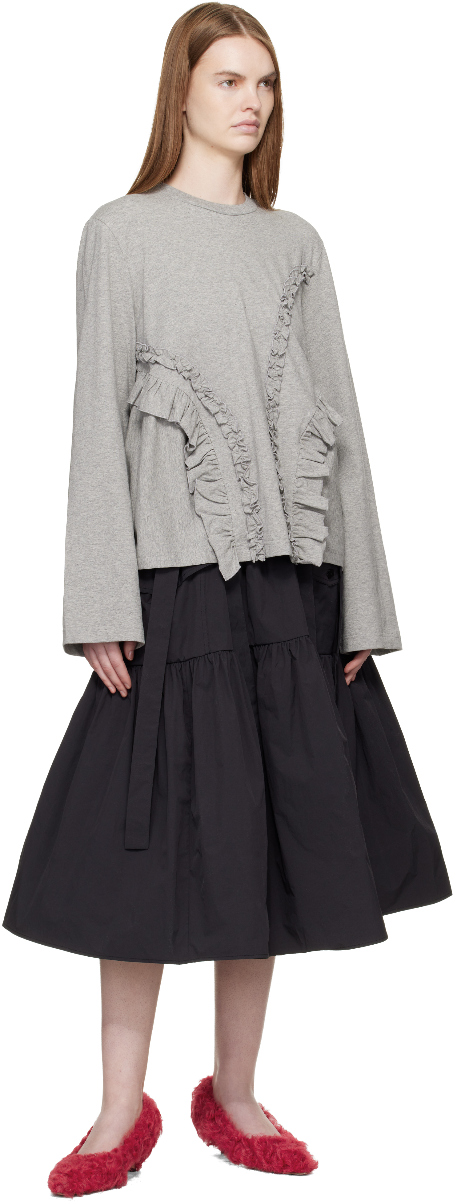 Cecilie Bahnsen - Gray CBalva T-shirt