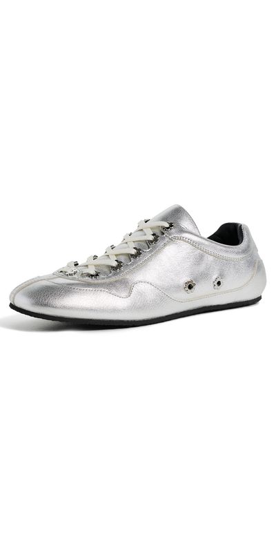 Cecilie Bahnsen Cecilie Bahnsen Stud Sneakers Silver