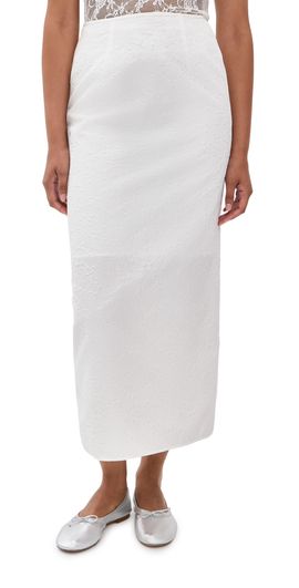 Cecilie Bahnsen Cecilie Bahnsen Uka Skirt White