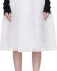 Cecilie Bahnsen Cecilie Bahnsen White CBmala Midi Skirt - 1