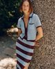Celandine Boardwalk Short-Sleeve Cardigan Sweater - 1