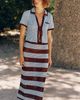 Celandine Boardwalk Short-Sleeve Cardigan Sweater - 3
