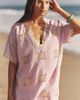 Celandine Boxy Tile Cover-Up - 1