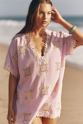 Celandine Boxy Tile Cover-Up