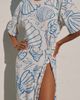 Celandine Celandine x Holly Francesca High-Slit Maxi T-Shirt Dress - 3