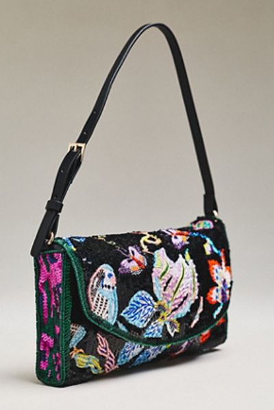 Celandine Celandine x Sarah Gordon Beaded Shoulder Bag