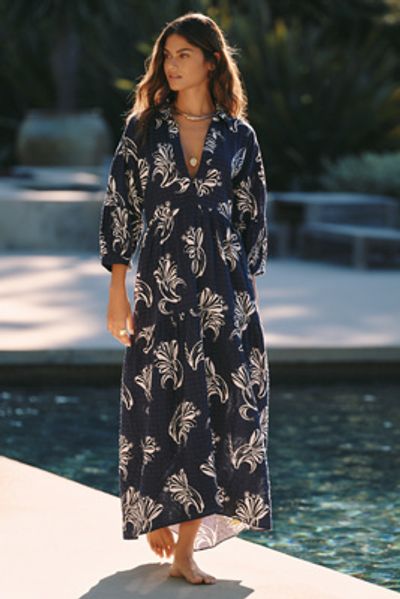 chinese dress ladies Anthropologie Celandine Strapless Cutout Linen-Blend Dress  White  Chocolate Couture